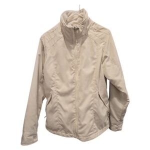 Columbia Sportswear Women's Soft Shell Jacket Fleece Lined Winter White Medium